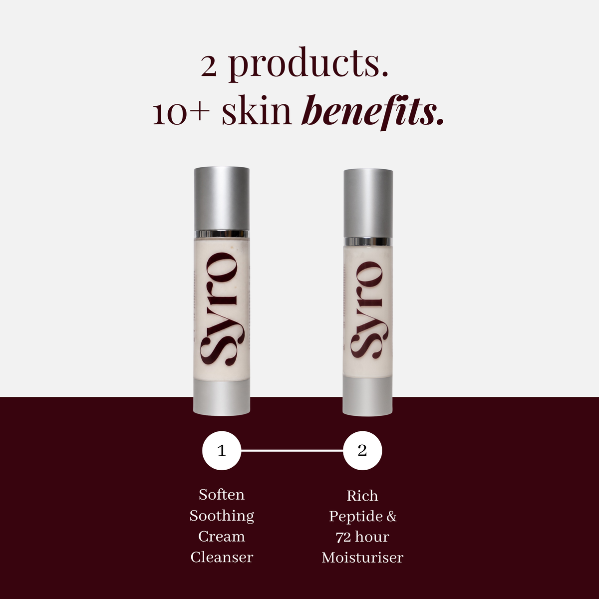 Rich moisturiser: day and night multi-use